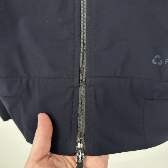 SAVE THE DUCK jacket coat windbreaker softshell lightweight zip up blue MEDIUM - Picture 5 of 11